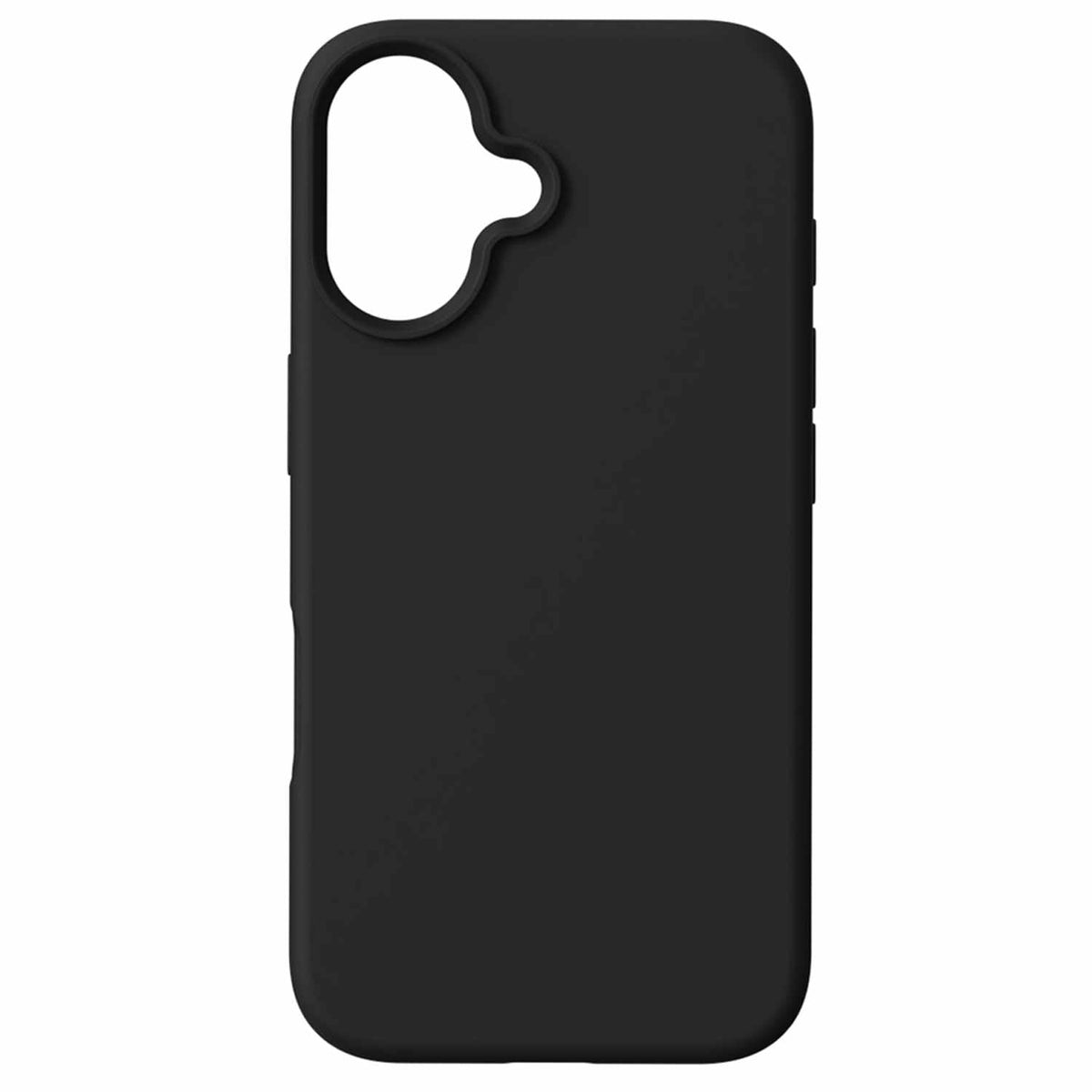 Blu Element — Étui en silicone MagSafe pour iPhone 16 — noir