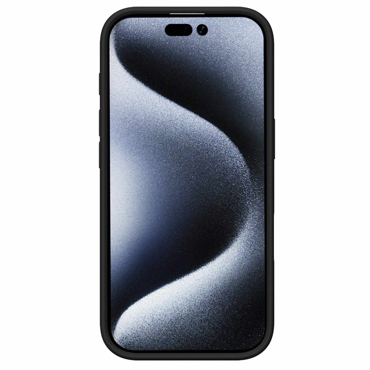 Blu Element — Étui en silicone MagSafe pour iPhone 16 Pro — noir