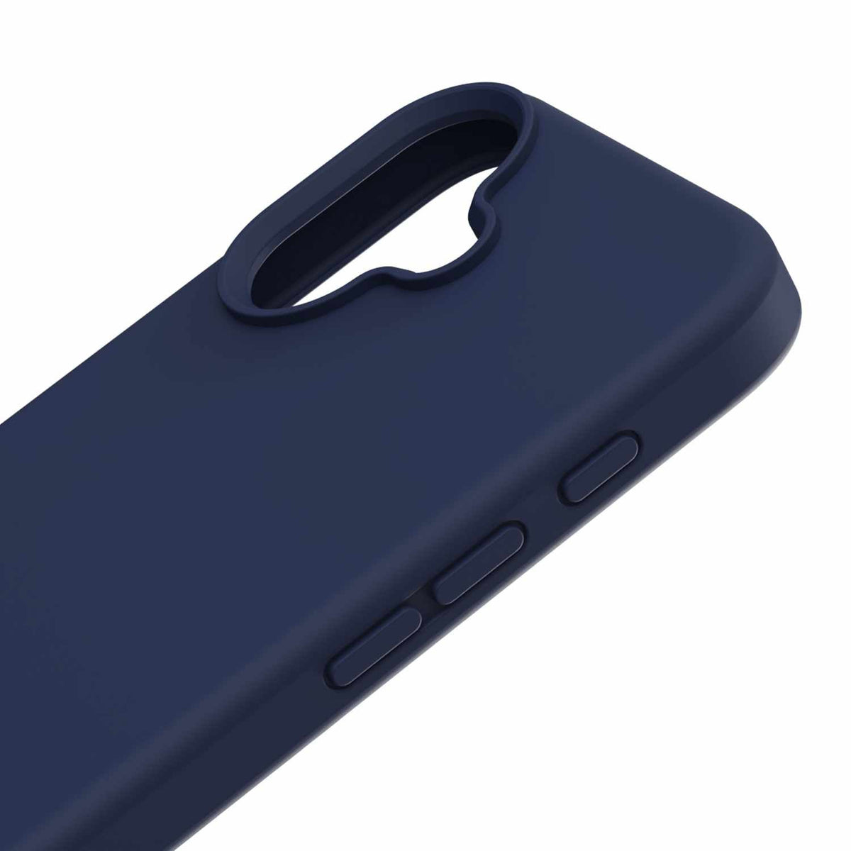 Blu Element — Étui en silicone MagSafe pour iPhone 16 Plus — bleu marine