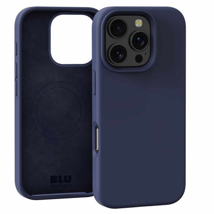 Blu Element — Étui en silicone MagSafe pour iPhone 16 Pro Max — bleu marine