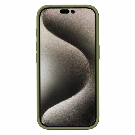 BESPIP161O1 Silicone MagSafe Case iPhone 16 Olive