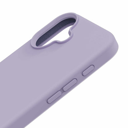 Blu Element — Étui en silicone MagSafe pour iPhone 16 — lavande