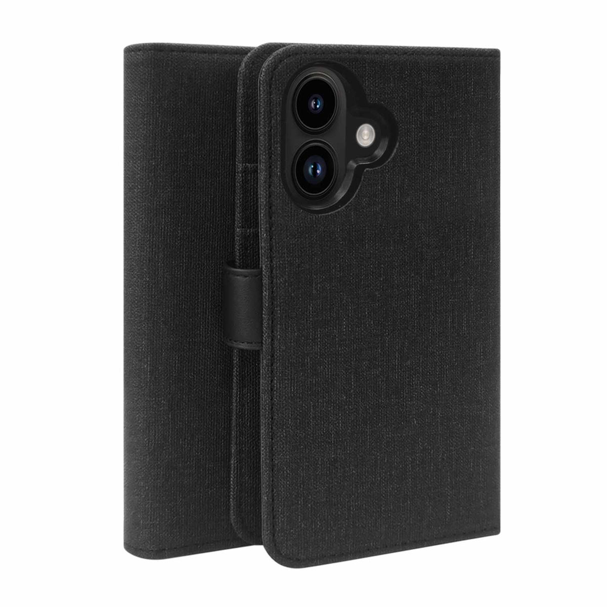 Blu Element Folio 2-in-1 Case Black for iPhone 16
