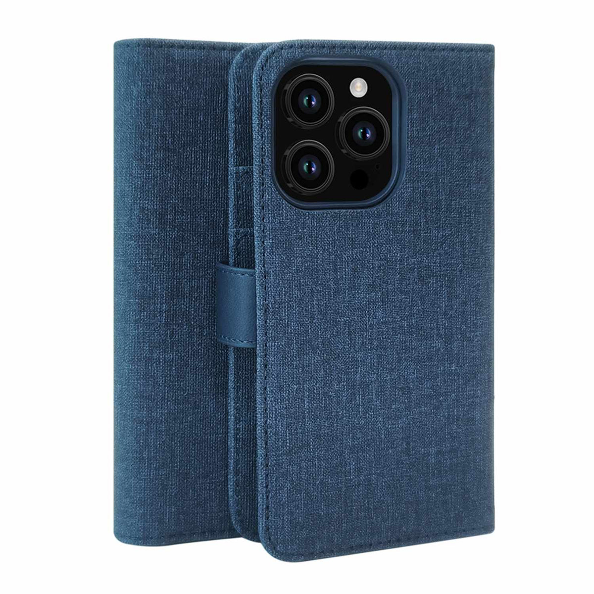 Blu Element — Étui folio 2-en-1 pour iPhone 16 Pro Max — Lazuli bleu
