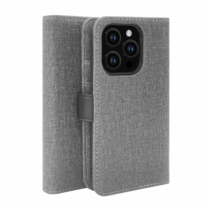 Blu Element — Étui folio 2-en-1 pour iPhone 16 Pro Max — gris