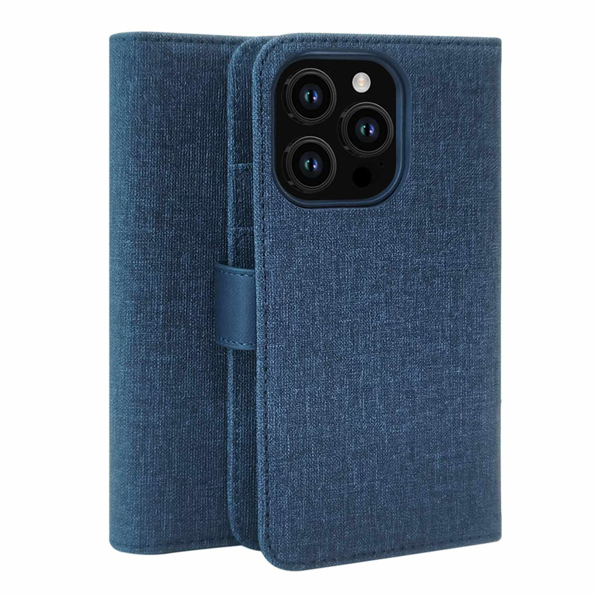 Blu Element — Étui folio 2-en-1 MagSafe pour iPhone 16 Pro Max — Lazuli bleu