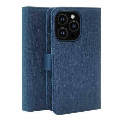 Blu Element — Étui folio 2-en-1 MagSafe pour iPhone 16 Pro Max — Lazuli bleu