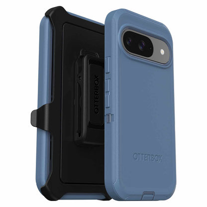 OtterBox Defender — Étui pour Google Pixel 9/9 Pro — Baby bleu Jeans