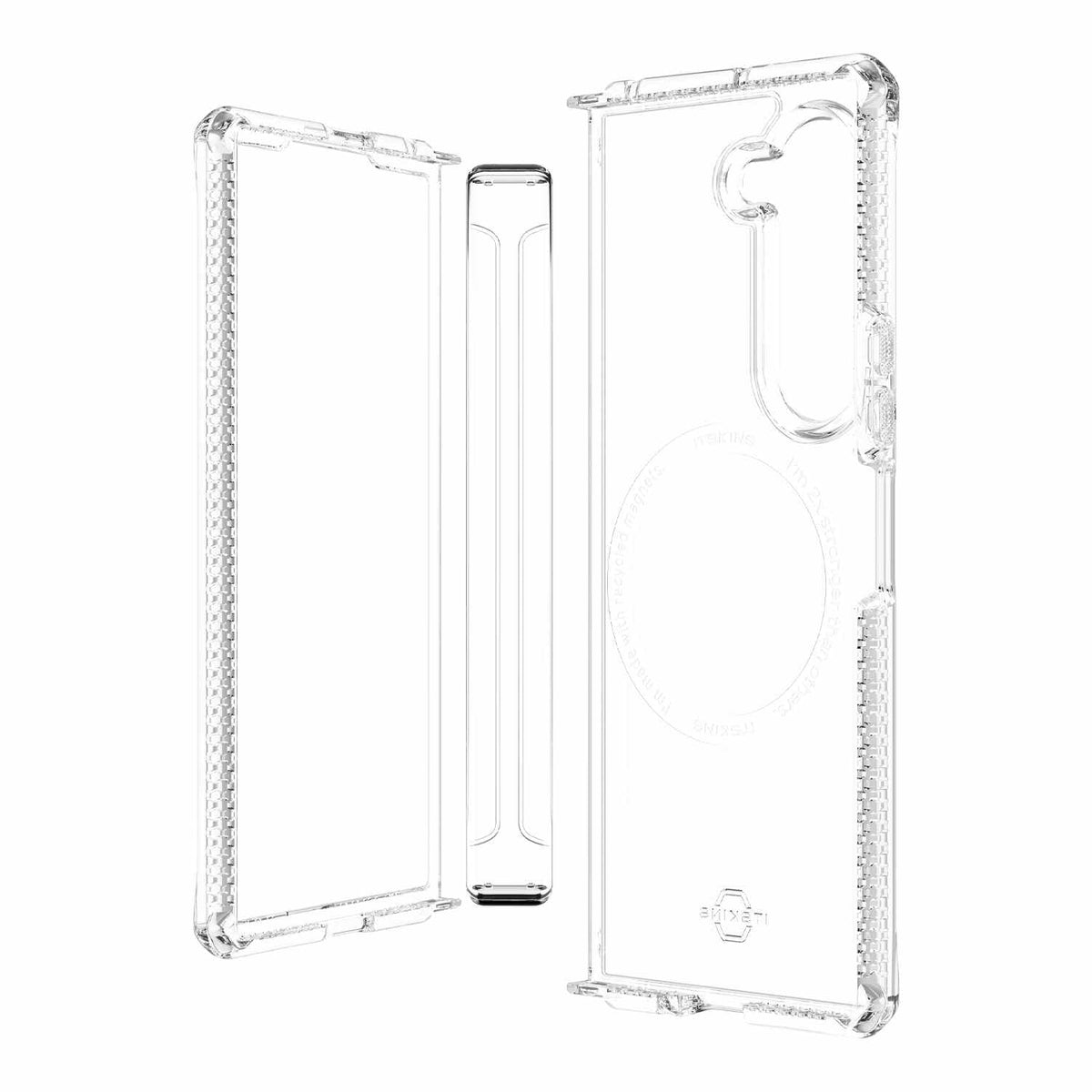 SGQ6HIMCLTRSP Hybrid_R — Étui pour Galaxy Z Fold6 — charnière transparent