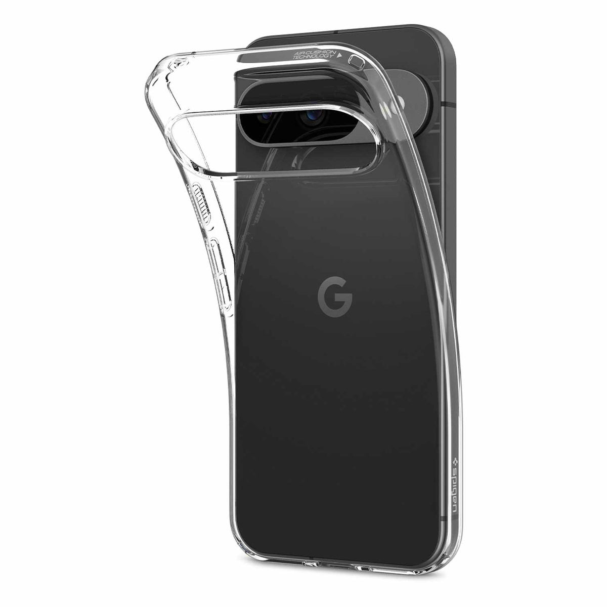 Spigen Crystal Flex — Étui pour Google Pixel 9/9 Pro — Crystal transparent