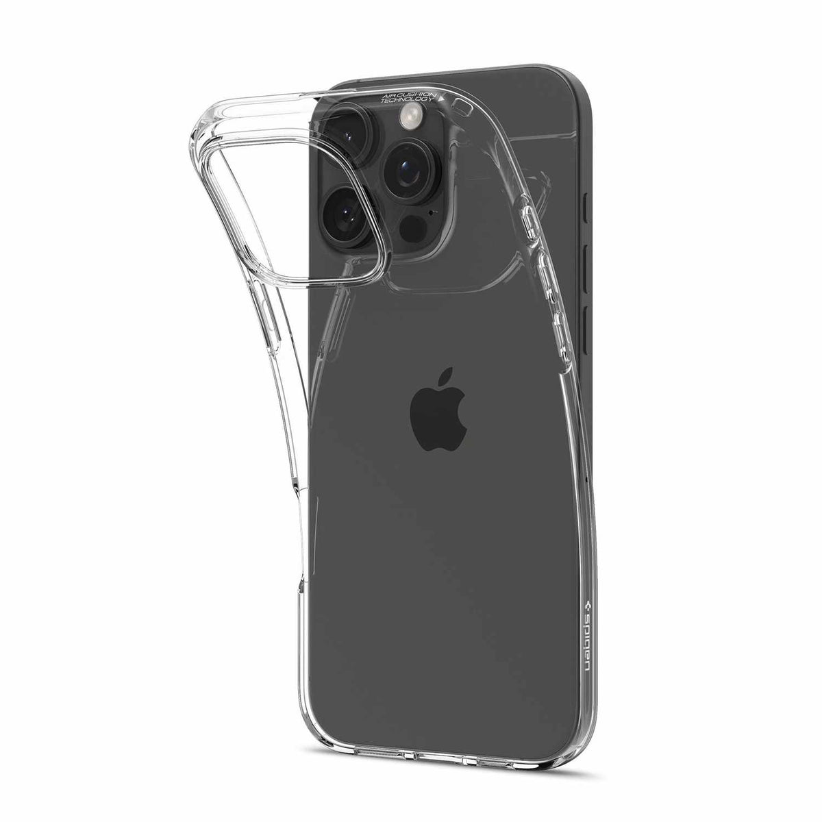 Spigen Crystal Flex — Étui pour iPhone 16 Pro — Crystal transparent
