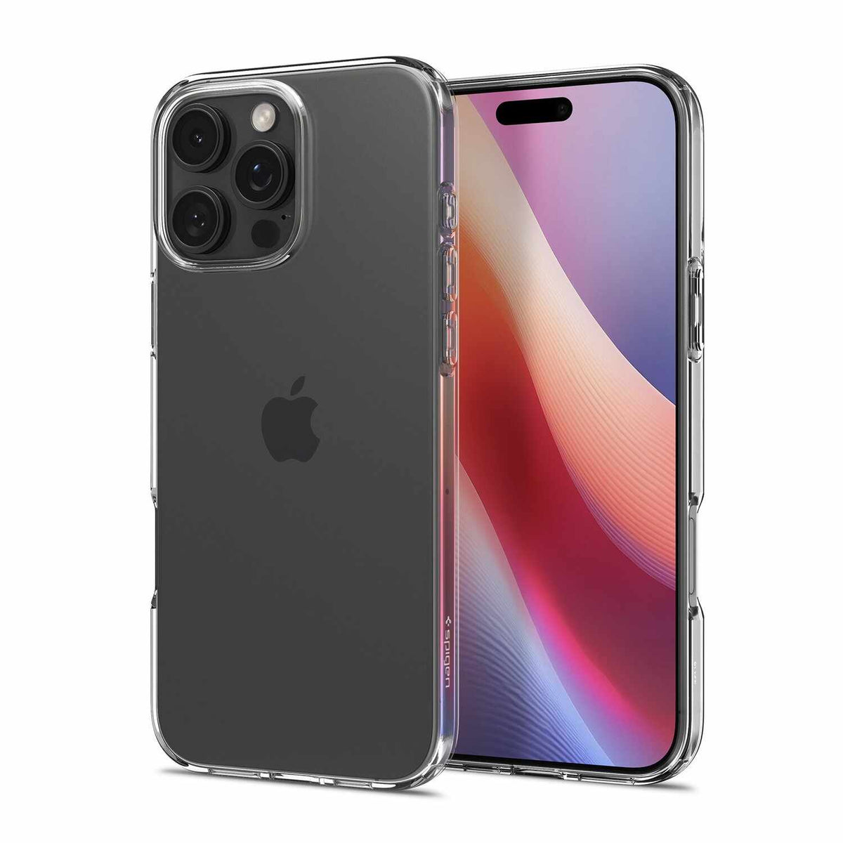 Spigen Crystal Flex — Étui pour iPhone 16 Pro — Crystal transparent