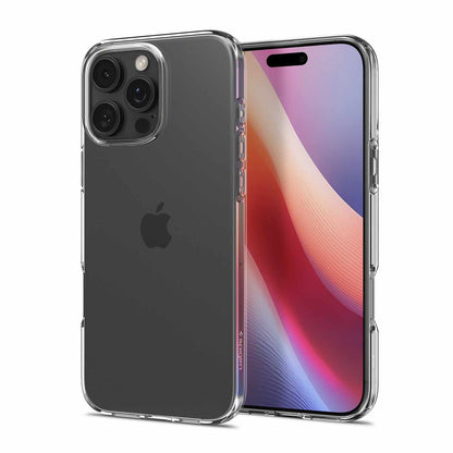 Spigen Crystal Flex — Étui pour iPhone 16 Pro — Crystal transparent