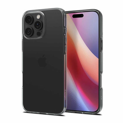 Spigen Crystal Flex — Étui pour iPhone 16 Pro Max — Crystal transparent