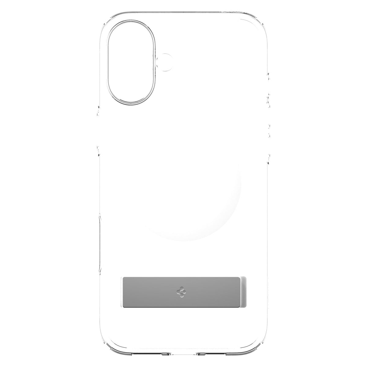 Spigen Slim Armor Essential S — Étui MagFit pour iPhone 16 — Crystal transparent