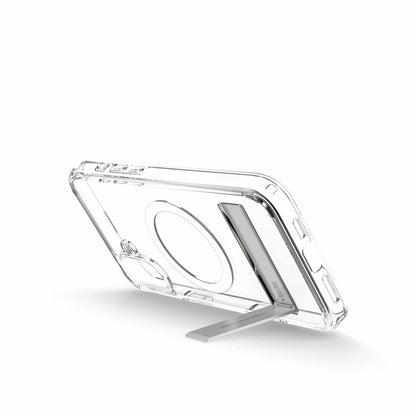 Spigen Slim Armor Essential S — Étui MagFit pour iPhone 16 — Crystal transparent