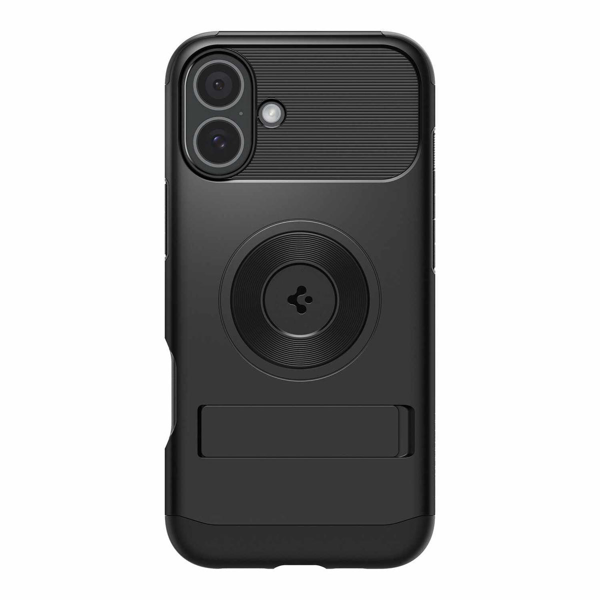 Spigen Slim Armor — Étui MagFit pour iPhone 16 Plus — noir