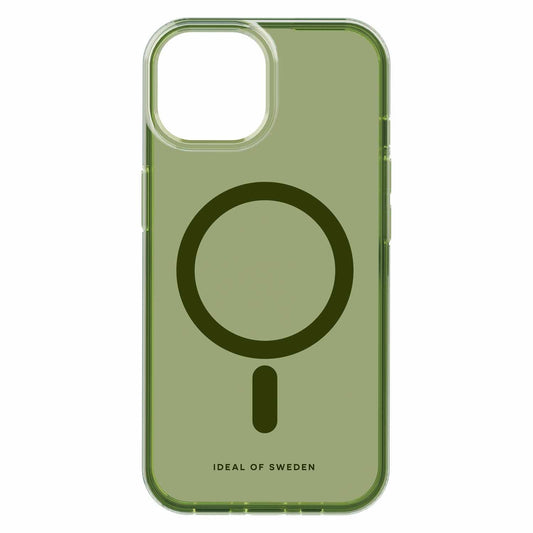 Ideal of Sweden transparent MagSafe Entry — Étui pour iPhone 17e/16e/15/14/13 — Khaki