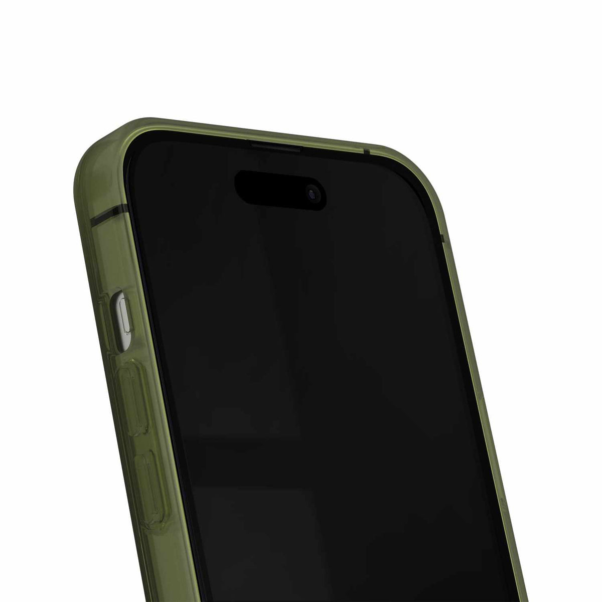 Ideal of Sweden transparent MagSafe Entry — Étui pour iPhone 17e/16e/15/14/13 — Khaki