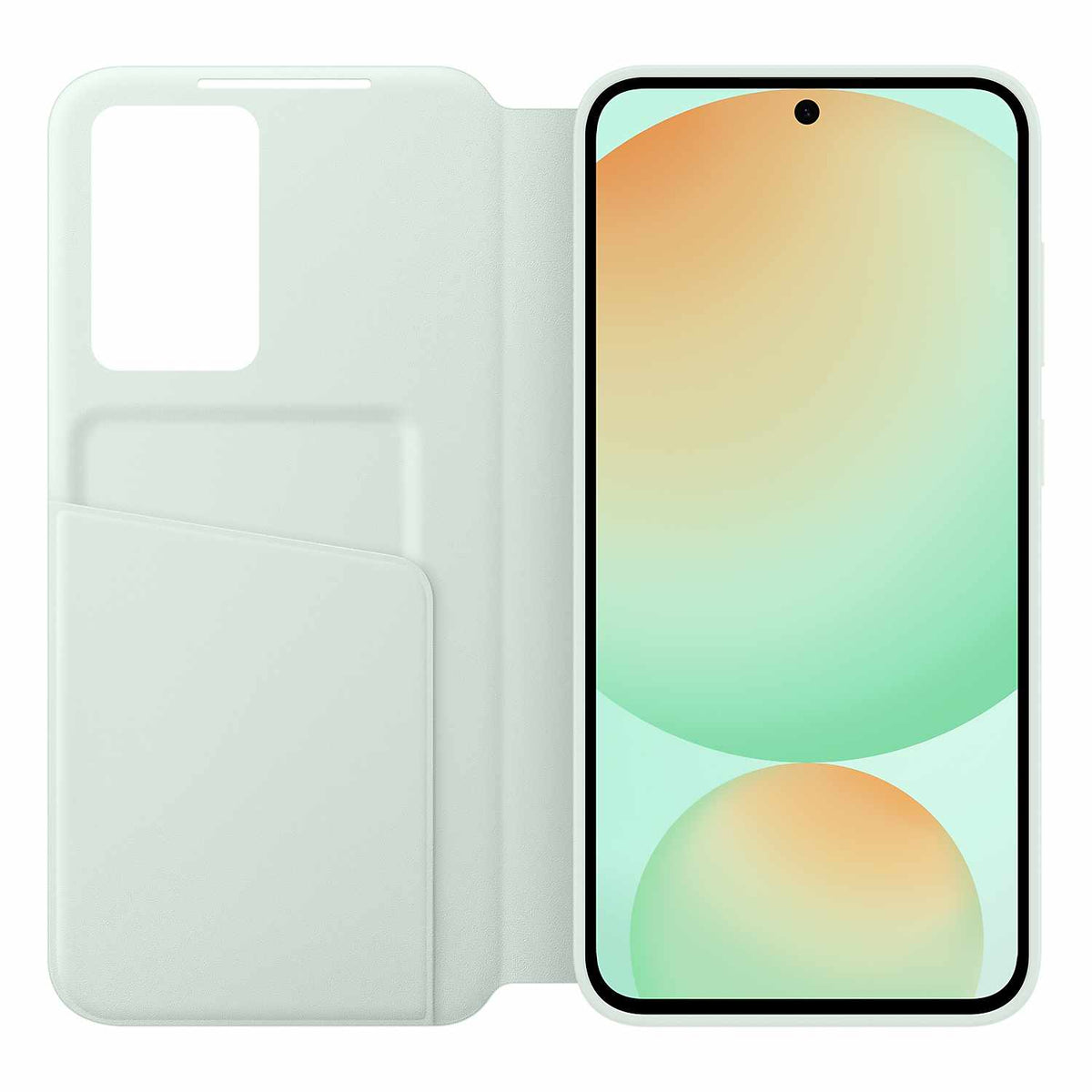 EFZS721CMEGCA Smart View Portefeuille — Étui pour Galaxy S24 FE Mint