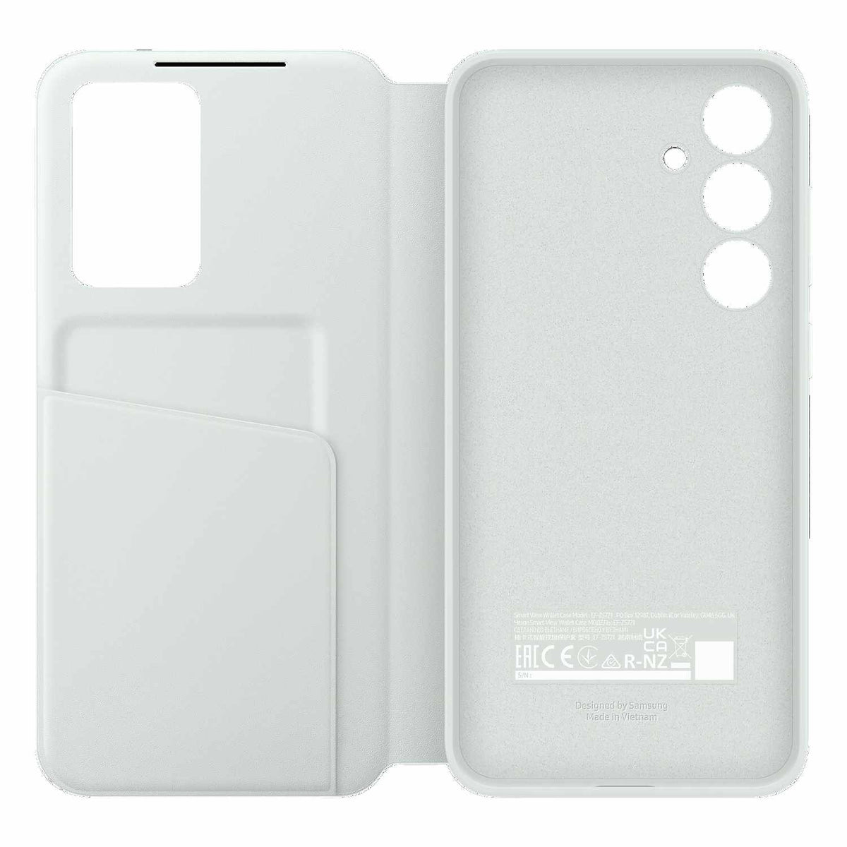 EFZS721CMEGCA Smart View Portefeuille — Étui pour Galaxy S24 FE Mint