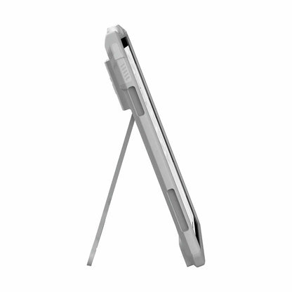 12339HB14130 Scout — Étui avec support pour iPad 11 2025 (11e génération)/(10e génération) blanc/gris — & Sangle à main HealthCare en vrac