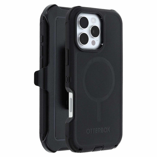 OtterBox Defender Pro MagSafe avec — Porte-étui noir pour iPhone 16 Pro Max en emballage en vrac