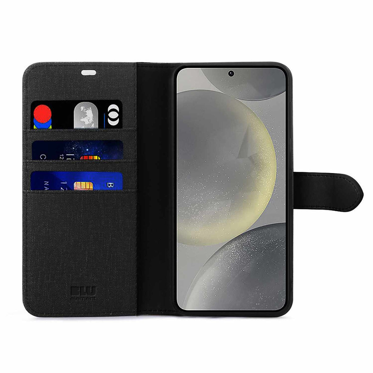 Blu Element Folio 2-in-1 Case Black for Samsung Galaxy S25/Galaxy S24