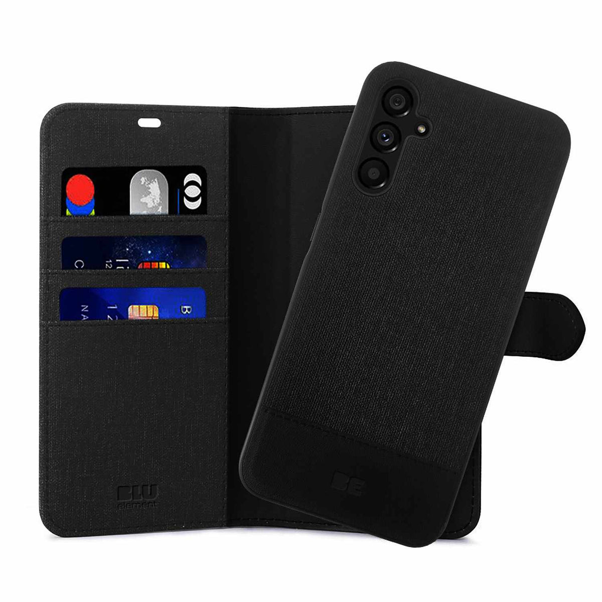 Blu Element Folio 2-in-1 Case Black for Samsung Galaxy S25/Galaxy S24