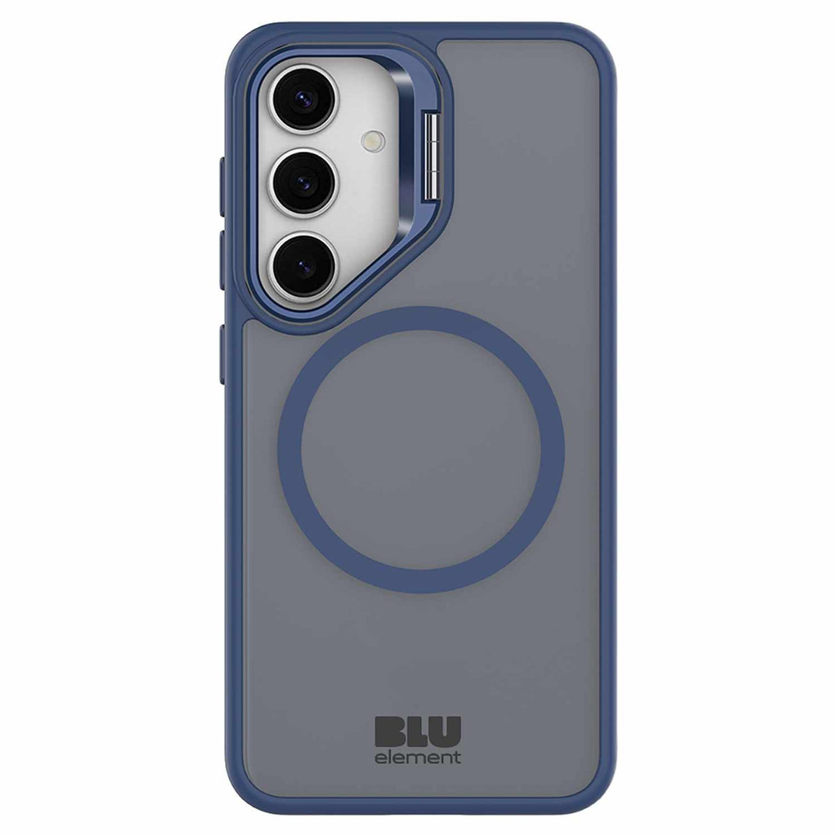 Blu Element Chromatic Kick — Étui avec aimants pour Samsung Galaxy S25/Galaxy S24 — bleu marine