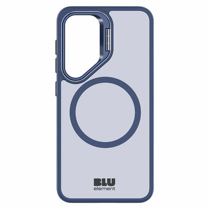 Blu Element Chromatic Kick — Étui avec aimants pour Samsung Galaxy S25/Galaxy S24 — bleu marine