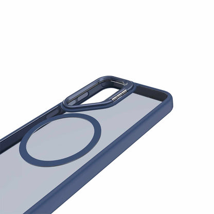 Blu Element Chromatic Kick — Étui avec aimants pour Samsung Galaxy S25/Galaxy S24 — bleu marine