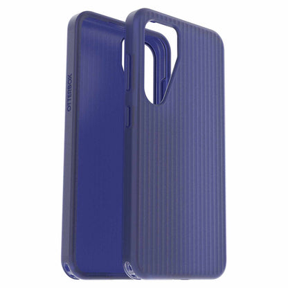 OtterBox Symmetry au toucher doux — Étui pour Samsung Galaxy S25 — Craft bleu