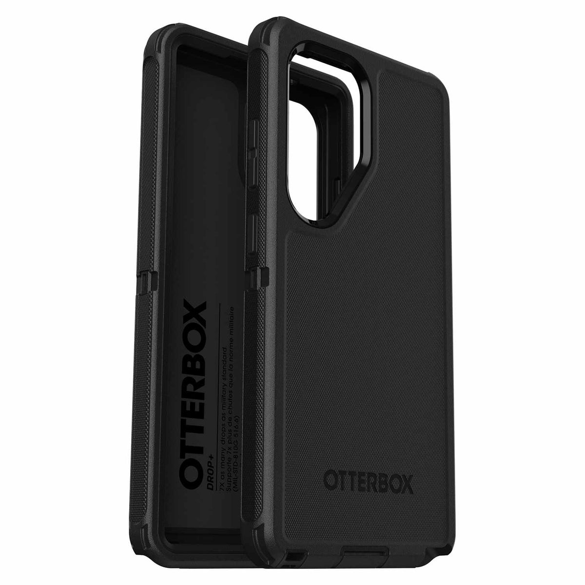 OtterBox Defender Pro — Étui pour Samsung Galaxy S25 Ultra — noir