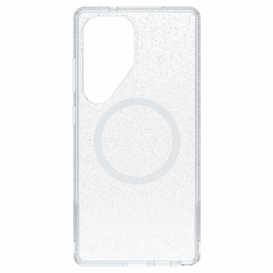 OtterBox Symmetry — Étui transparent avec aimants pour Samsung Galaxy S25 Ultra — Stardust avec bleu Tint