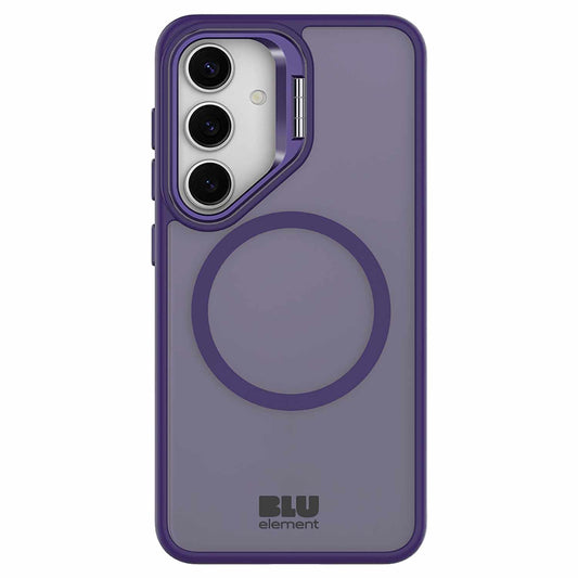 Blu Element Chromatic Kick — Étui avec aimants pour Samsung Galaxy S25/Galaxy S24 — Deep Violet