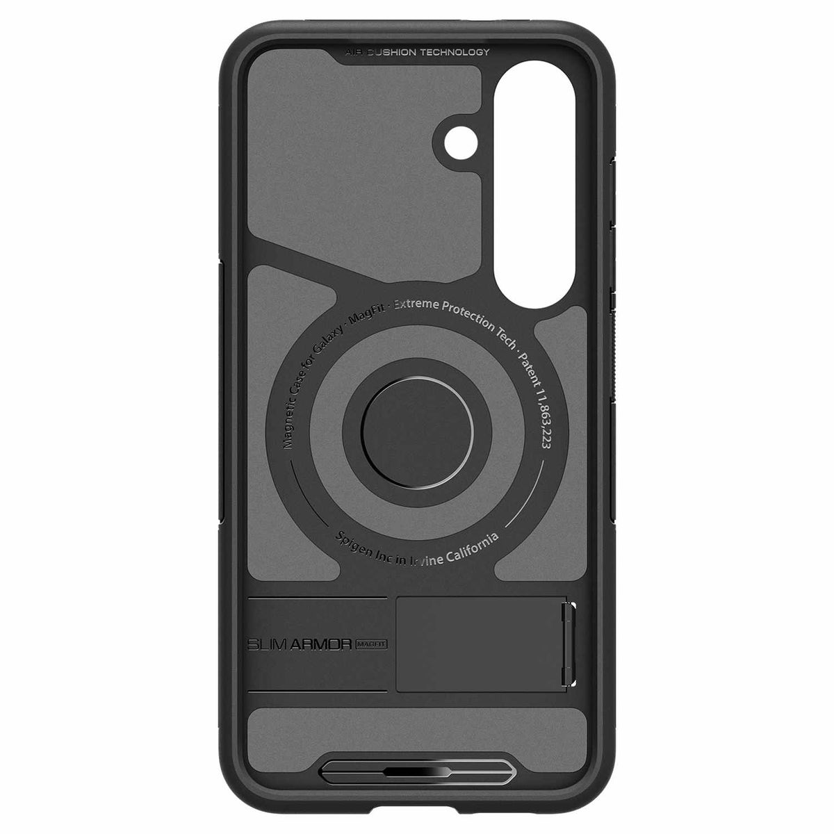 Spigen Slim Armor — Étui Magfit pour Samsung Galaxy S25+ — noir