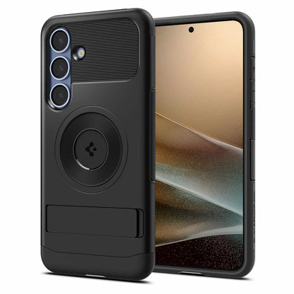 Spigen Slim Armor — Étui Magfit pour Samsung Galaxy S25+ — noir