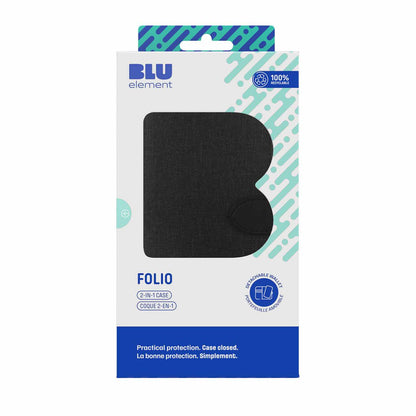 Blu Element Folio 2-in-1 Case Black for Samsung Galaxy A36 5G/Galaxy A56 5G