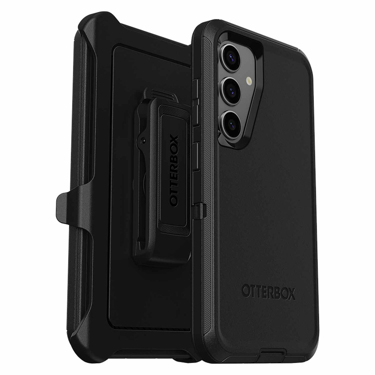 OtterBox Defender Case with Holster Bulk Black for Samsung Galaxy S25 Ultra in Bulk Packaging