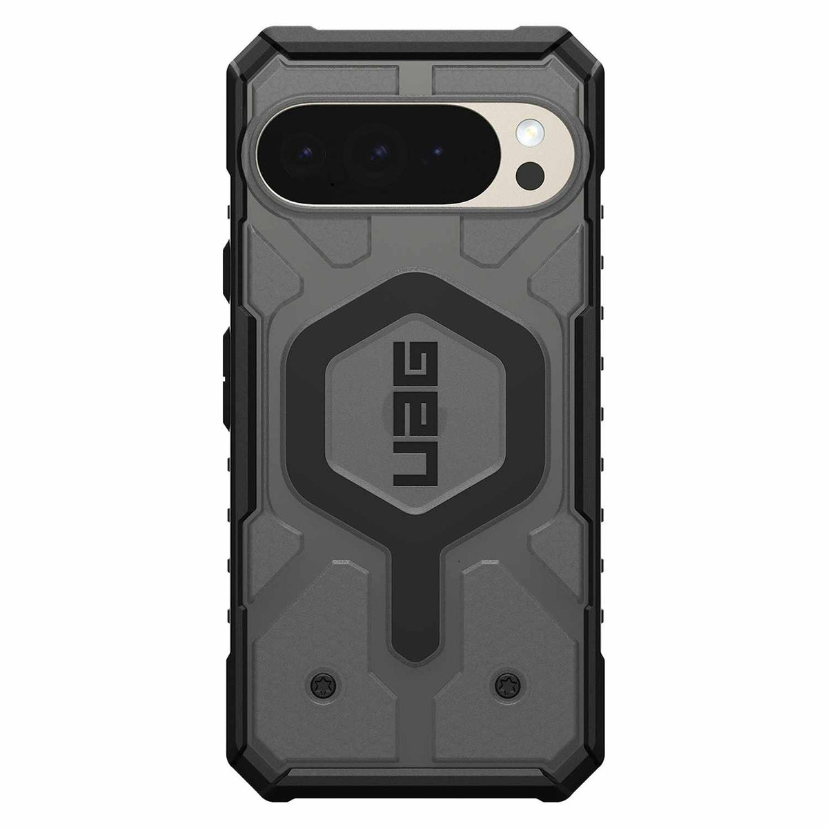 UAG Pathfinder Rugged Clear Case w/Magnet Ash/Black for Google Pixel 10 Pro XL