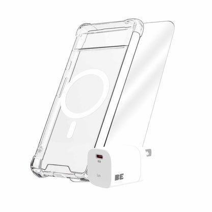 Blu Element Protection intégrale — Ensemble avec aimants pour Google Pixel 10/10 Pro