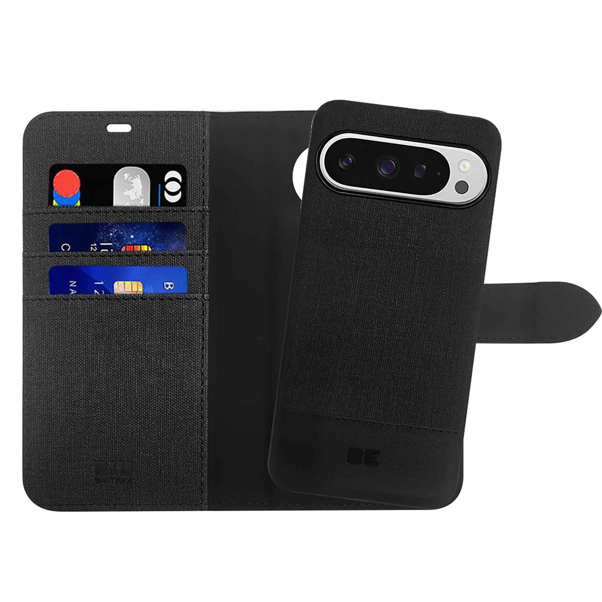 Blu Element Folio 2-in-1 Case Black for Google Pixel 10 Pro XL