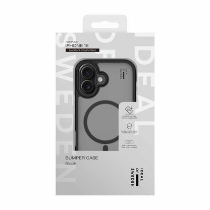 Ideal of Sweden Bumper MagSafe Case Black for iPhone 16