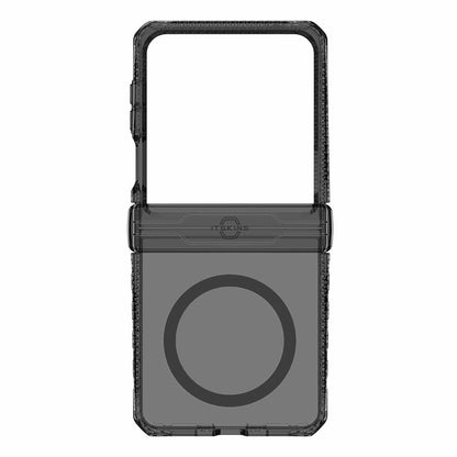 ITSKINS Hybrid_R Hinge Case w/Magnets Smoke/Transparent for Samsung Galaxy Z Flip7