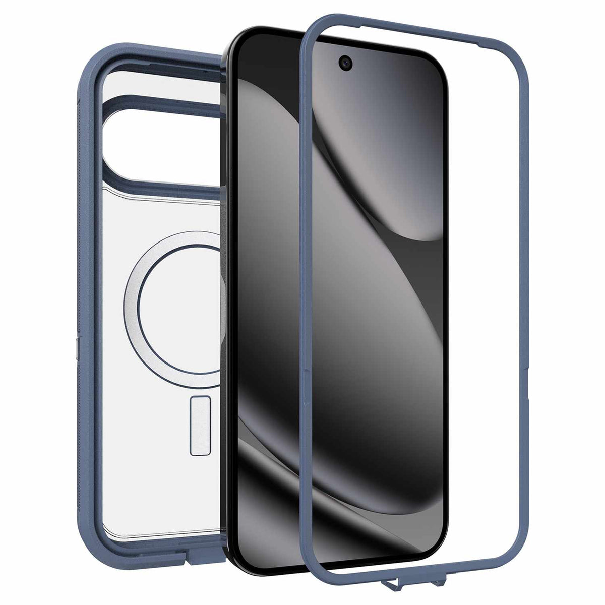 OtterBox Defender Pro XT — Étui transparent avec aimants pour Google Pixel 10 Pro XL — Mountain Storm