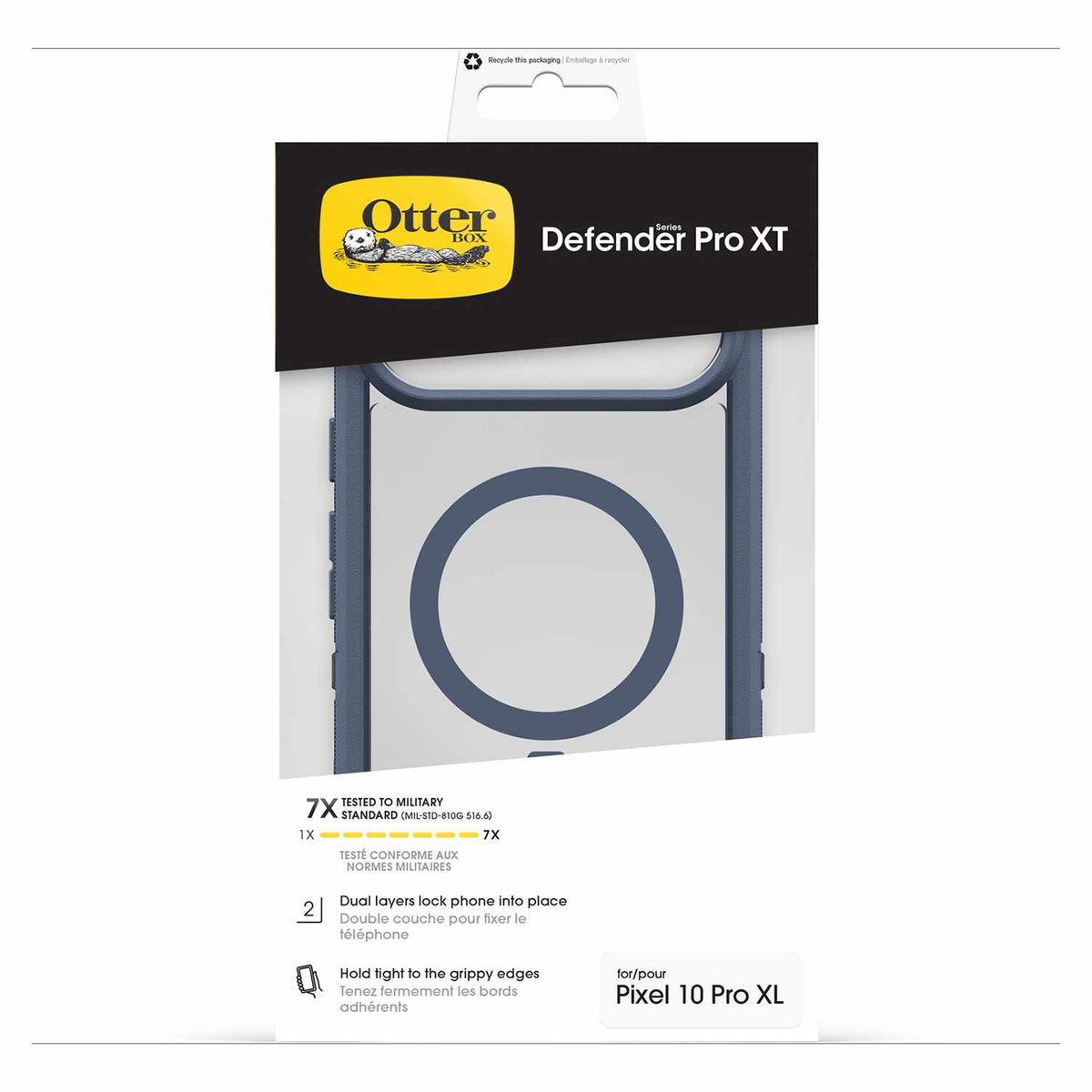OtterBox Defender Pro XT — Étui transparent avec aimants pour Google Pixel 10 Pro XL — Mountain Storm