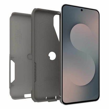 OtterBox Commuter — Étui pour Samsung Galaxy S25 FE — gris Comfort