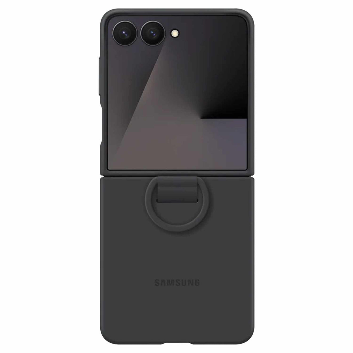 Samsung Anneau — Étui pour Samsung Galaxy Z Flip7 — noir
