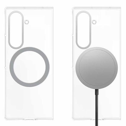 Samsung — Étui transparent avec aimants pour Samsung Galaxy Z Fold7 — transparent